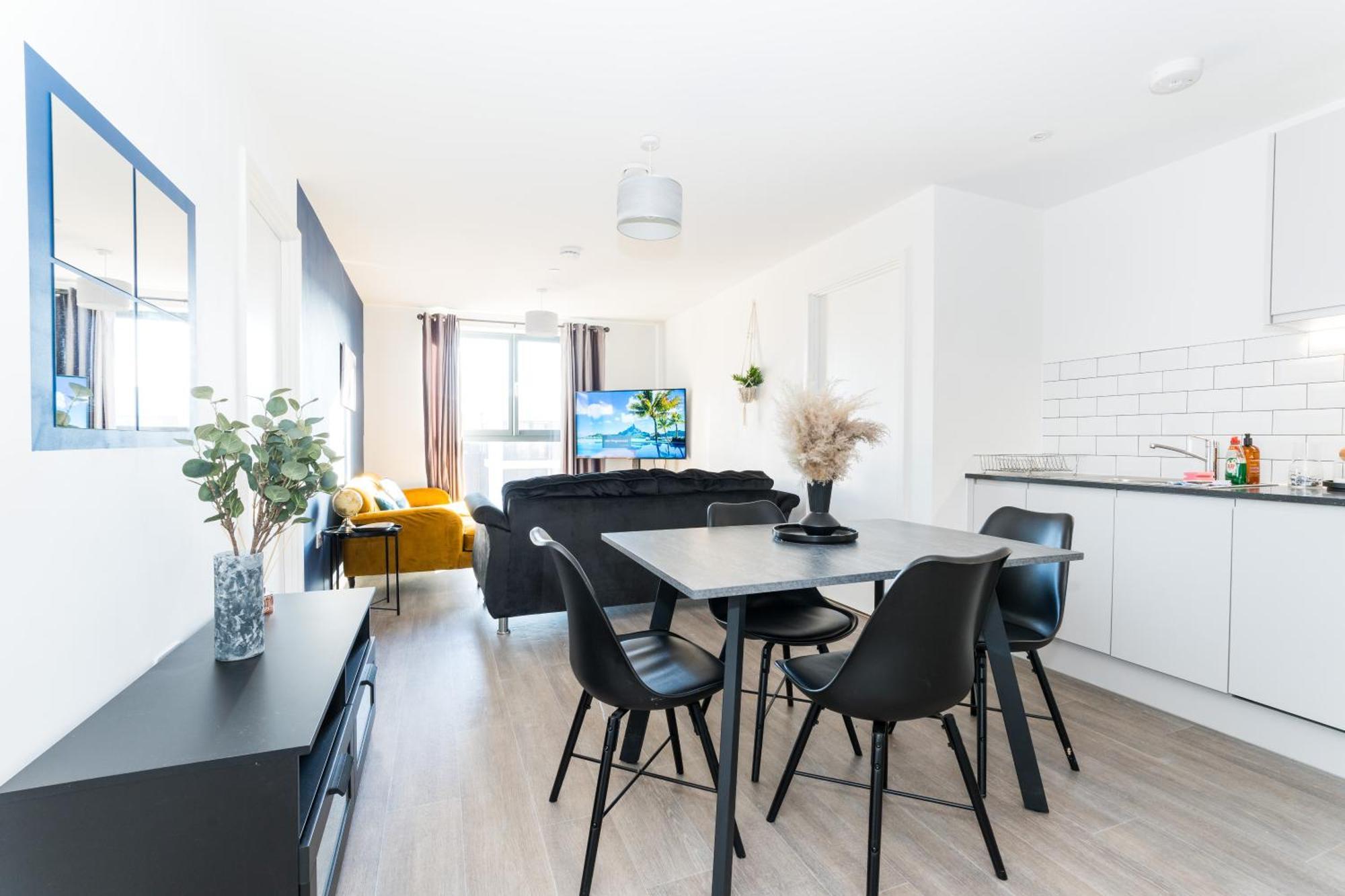 Apartamento Morden 2 Bed - Old Trafford